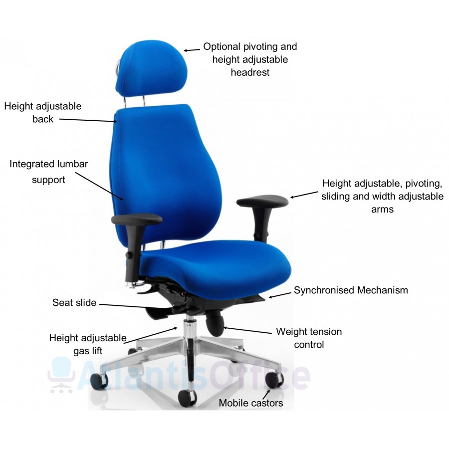 Chiro Plus 24 Hour Ergonomic Office Chair